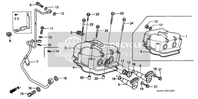 90406KM1000, Washer C,Sealing, Honda, 4